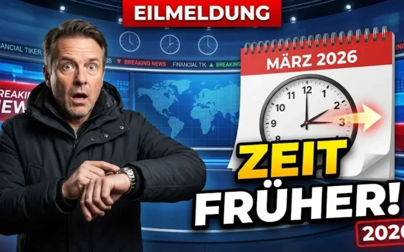 Die Zeitumstellung kommt 2026 früher – aus einem simplen Grund