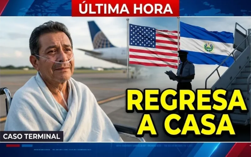 Repatrian desde EUA a salvadoreño con enfermedad terminal que pidió ayuda para regresar a su ciudad natal