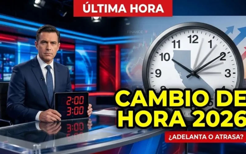 Cambio de hora en California 2026: cuándo se adelanta o atrasa el reloj y cómo ajustar tus dispositivos