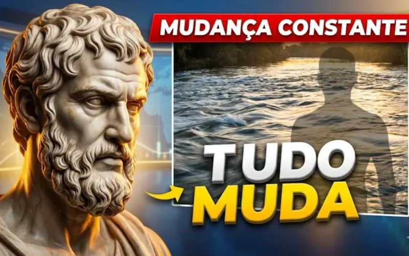 Heráclito, filósofo pré-socrático: “Ninguém pode entrar duas vezes no mesmo rio, pois o rio não é o mesmo e o homem não é o mesmo"