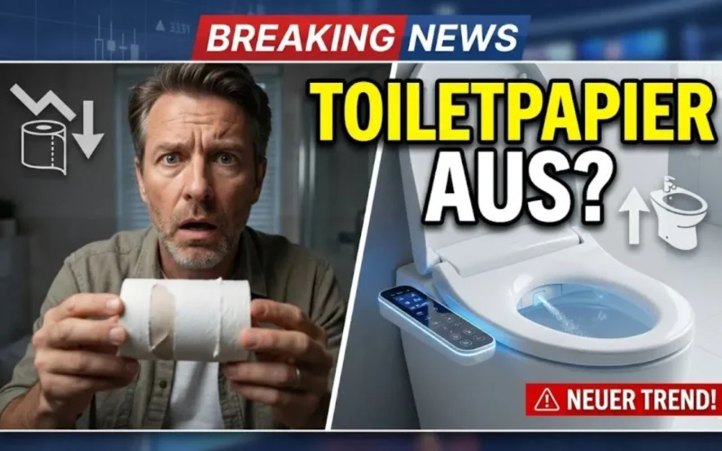 Die Ära des Toilettenpapiers geht zuende, immer mehr Menschen entscheiden sich für diese effizienteren Alternativen