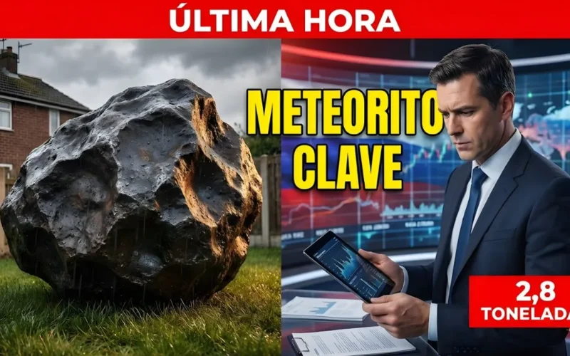 Rusia investiga si un meteorito de 2,8 toneladas fue introducido como adorno de jardín en Reino Unido: “De importancia estratégica”