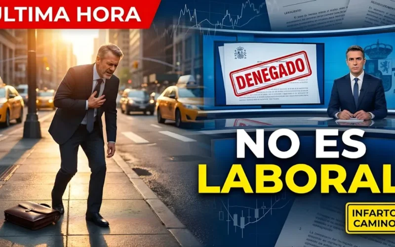Los trabajadores que sufren un infarto de camino al trabajo no tienen accidente laboral salvo que demuestren una relación directa con su empleo